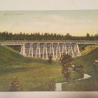 Juupajoki - Korkeakoski Yrösjoki silta, kulkematon värikortt - pikkukuva 1
