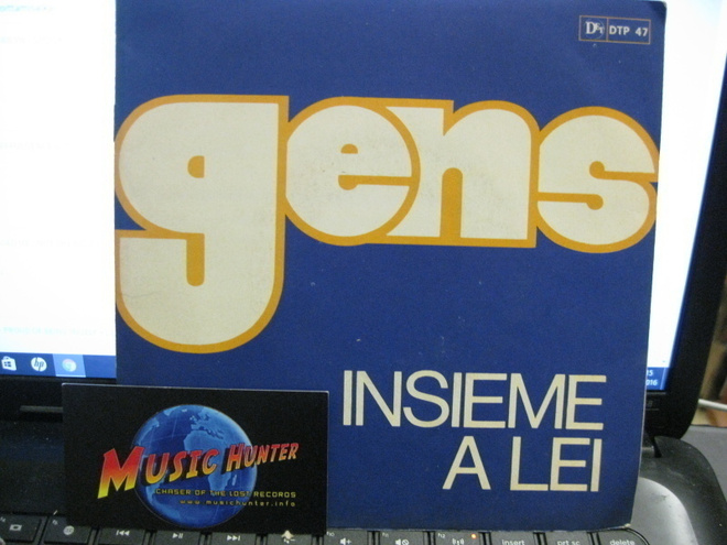 GENS - INSIEME A LEI / VESTITA DI BIANCO EX-/EX- 7"