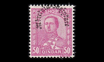 Albania 194 * Käyttösarja 50 Q pp Mbretnia-Shqiptare (1928