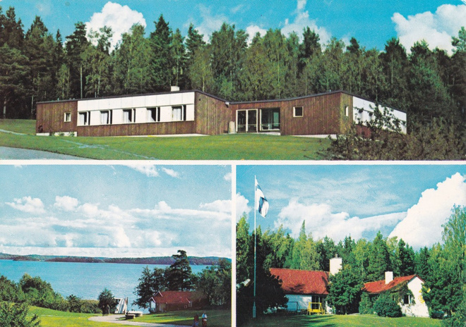 Kakskerta - Sinappi .Kurssikeskus,  sommitelmakortti    b420