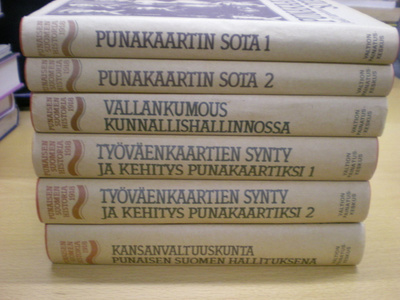 Punaisen Suomen historia  6-osaa
