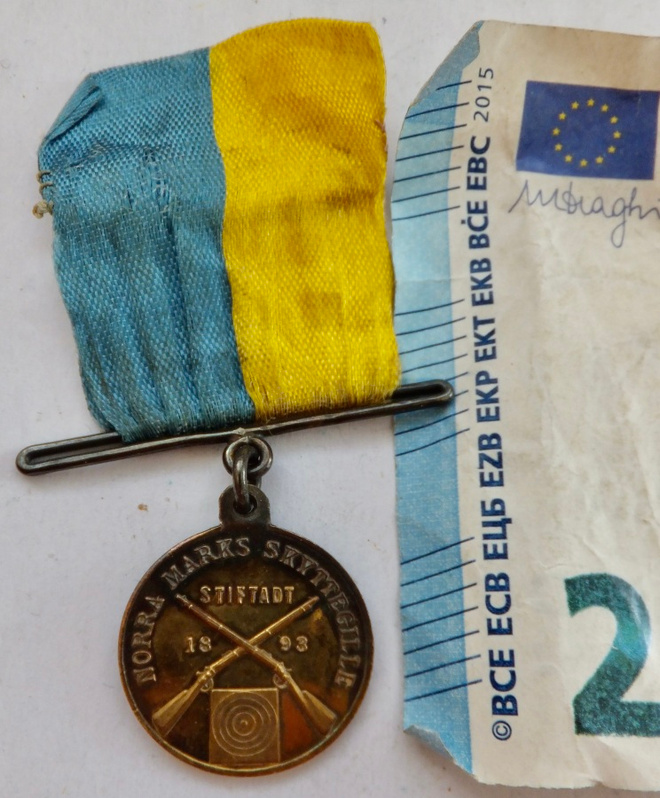 VANA Mitali Ammunta Norra Marks Skyttegille 1911 Hopeaa?