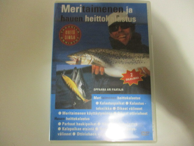 DVD MERITAIMENEN JA HAUEN HEITTOKALASTUS