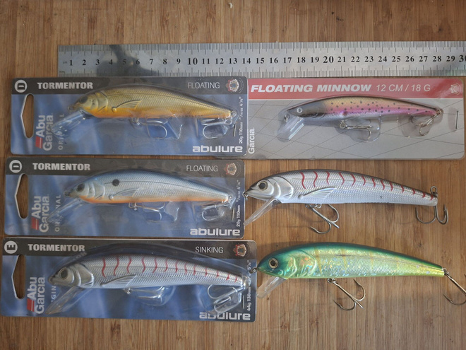 Abu Garcia Tormentor/Terminator/Minnow 11-13cm 7kpl