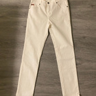 Lee Cooper valkoiset stretch farkut - pikkukuva 1