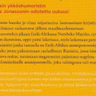 Jonas Jonasson: Lukutaidoton joka osasi laskea - pikkukuva 3