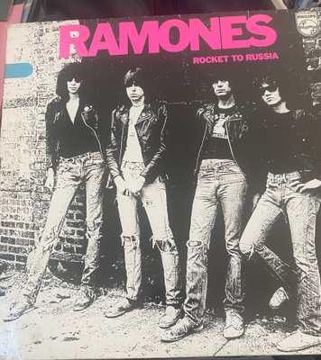 Ramones: Rocket to Russia 1977 LP