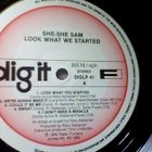 SHE-SHE SAM  ::  LOOK WHAT WE STARTED  ::  VINYYLI LP   1988 - pikkukuva 3