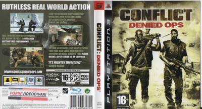 Conflict Denied Ops (24 642) k PS3 ,toiminta ,ammunta