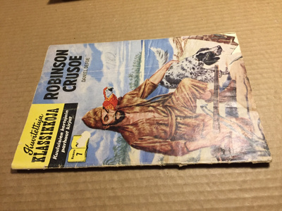 KUVITETTUJA KLASSIKKOJA 7 ROBINSON CRUSOE