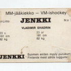 Purkkakuva Jenkki MM-JÄÄKIEKKO n:o 78 VLADIMIR SHADRIN - pikkukuva 2