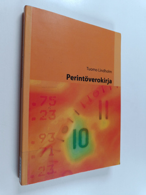 Tuomo Lindholm : Perintöverokirja 2017