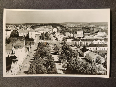 VANHA Postikortti Lahti 1950-l Alkup.Mallikappale