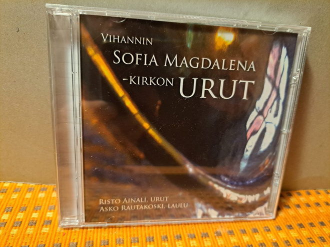 R. Ainali,Rautakoski:Vihannin Sofia Magdalena-kirkon urut CD
