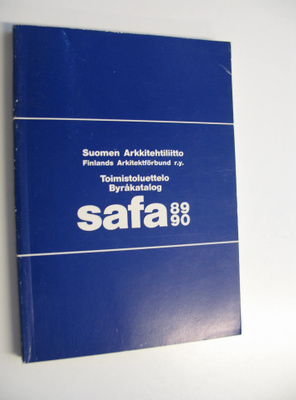 Suomen Arkkitehtiliitto : Toimistoluettelo 1989-90