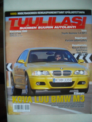 Tuulilasi - marraskuu 2000 (30.9)