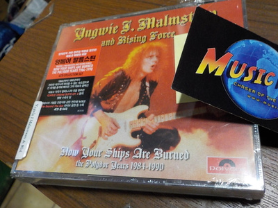 YNGWIE MALMSTEEN - NOW YOUR SHIPS ARE BURNED UUSI 4CD box