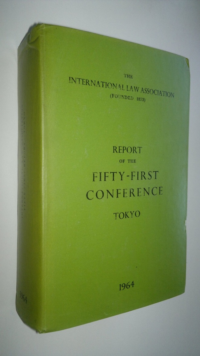 Report of the fifty-first conference - Tokyo 1964