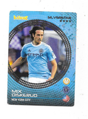 2015 Kickerz Silverstar # Mix Diskerud , NY City FC / USA