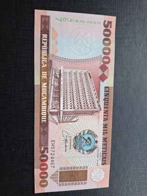 Mocambique 50000 Meticais 1993