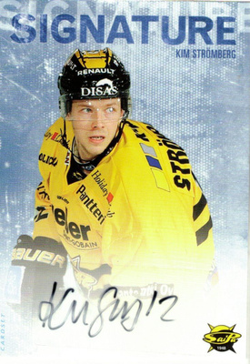 2016-17 Cardset KIM STRÖMBERG SaiPa Signature nimmari