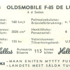 HELLAS PURUKUMI , OLDSMOBILE F-85 DA LUXE N:o 113 - pikkukuva 2