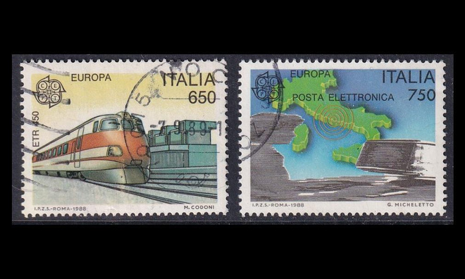 Italia 2043-4 o Europa viestintä ja liikenne (1988)