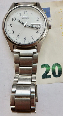 VANHA Kello Seiko Water Resistant
