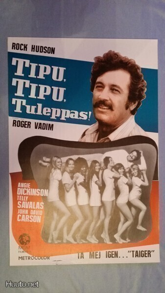 Tipu, tipu, tuleppas! Vanha Elokuvajuliste Rock Hudson