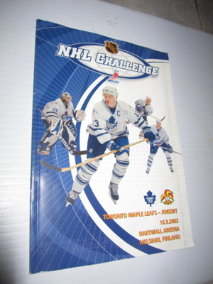 NHL GHALLENGE : TORONTO -JOKERIT v 2003