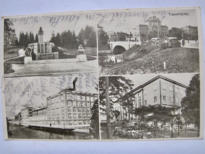 VANHA Postikortti Tampere 1932