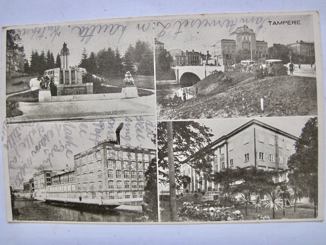 VANHA Postikortti Tampere 1932