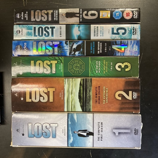Lost - koko sarja 37DVD