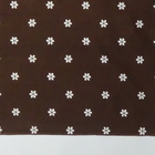 Ruskeapohjainen retrokangas 137 cm x 137 cm - pikkukuva 1