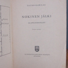 Tauno Karilas: Nokinen jälki, Mantere 1951. 2p. 144 s. - pikkukuva 4