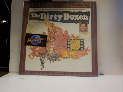 METRO GOLDWYN MAYER - THE DIRTY DOZEN SOUND TRACK EX+/EX+ LP