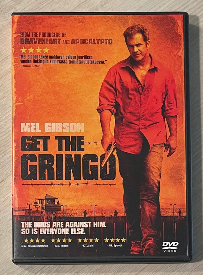 Get the Gringo (2012) Mel Gibson (UUSI)