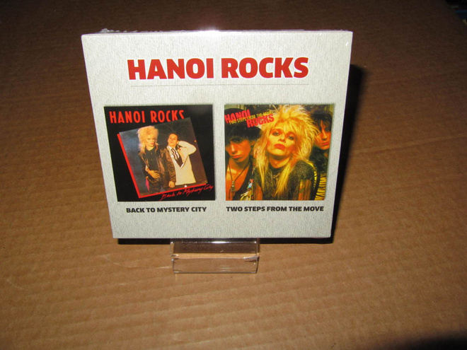 Hanoi Rocks 2-CD BOXI: Back To Mystery City/Two Steps..UUSI!