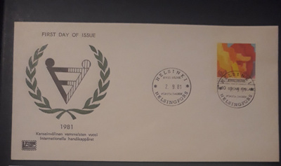 1981  Vammaisten vuosi FDC Lape-kuori