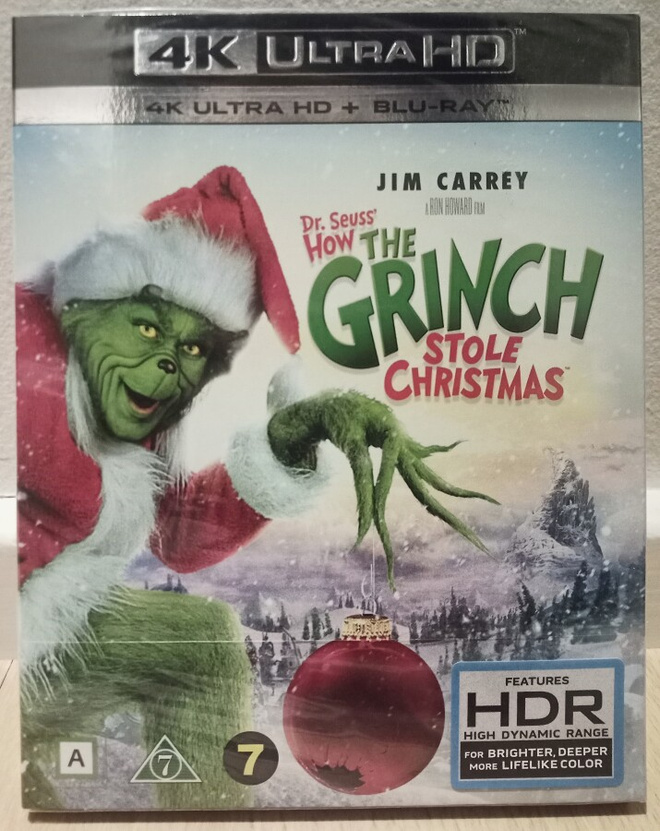 How the Grinch Stole Christmas (2000) nordic OOP slipcover