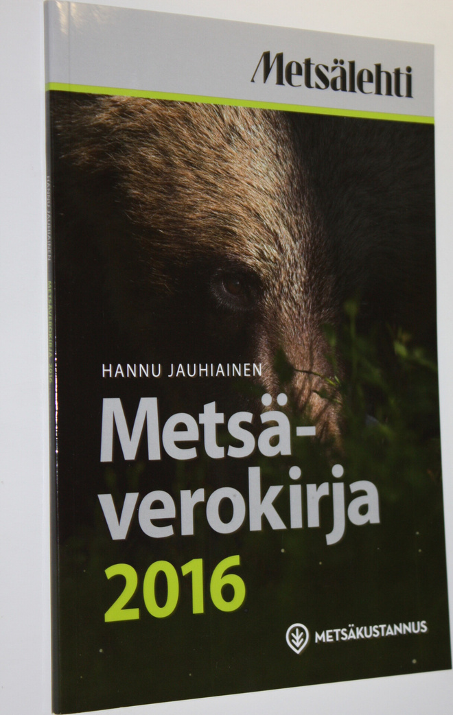 Hannu Jauhiainen : Metsäverokirja 2016