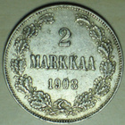 1908 SUOMI 2 markkaa - pikkukuva 1