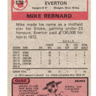 Purkkakuvan:o 122  1973-74 Mike Bernard. Everton. - pikkukuva 2