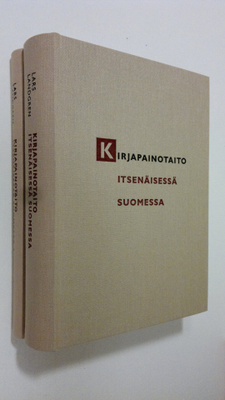 Lars-Folke Landgren : Kirjapainotaito itsenäisessä Suomes...