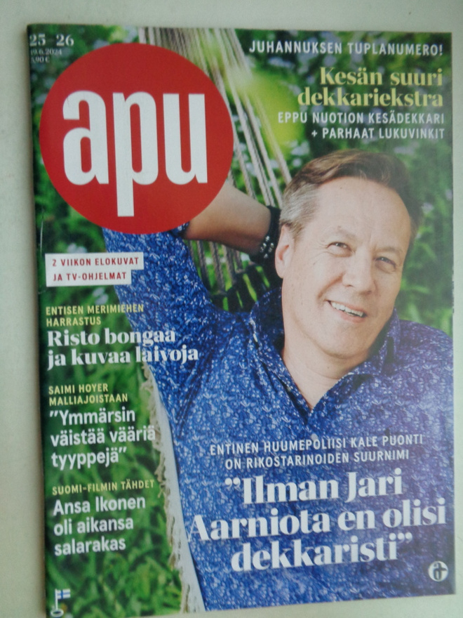 Apu lehti Nro 25-26/2024 (15.7)