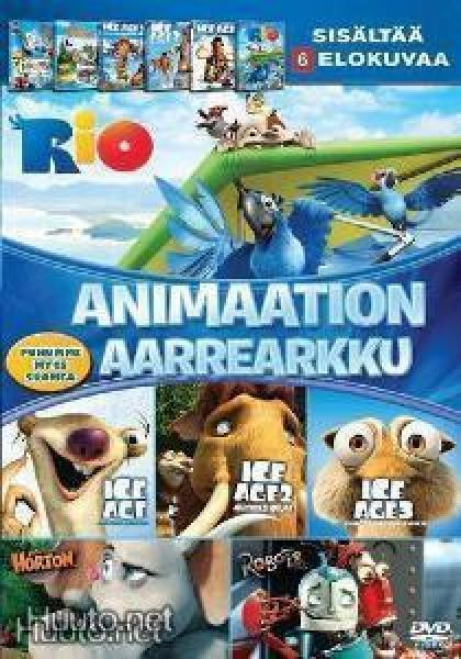 Animaation aarrearkku sis. 6leffaa Suomi puhe