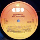 EDDIE MEDUZA :: WEST A FOOL AWAY :: RARE VINYYLI LP 1984 ! - pikkukuva 3