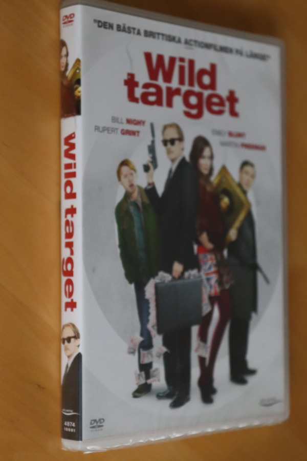 DVD Wild Target ( 2010 Bill Nighy Emily Blunt uusi )