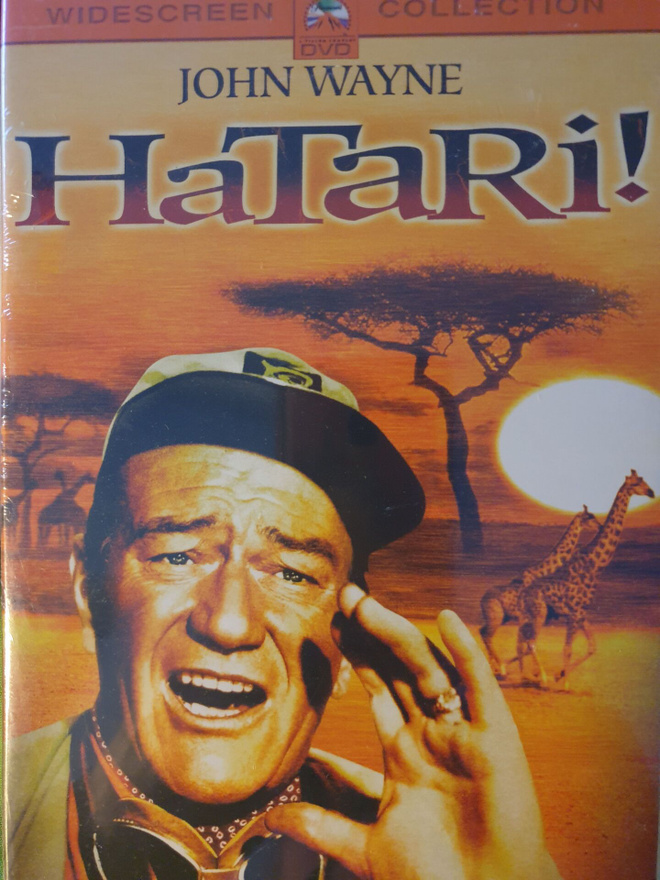 HATARI! DVD UUSI John Wayne