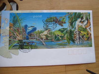 Australia, pienoisarkki sammakko/lintu vuodelta 1999